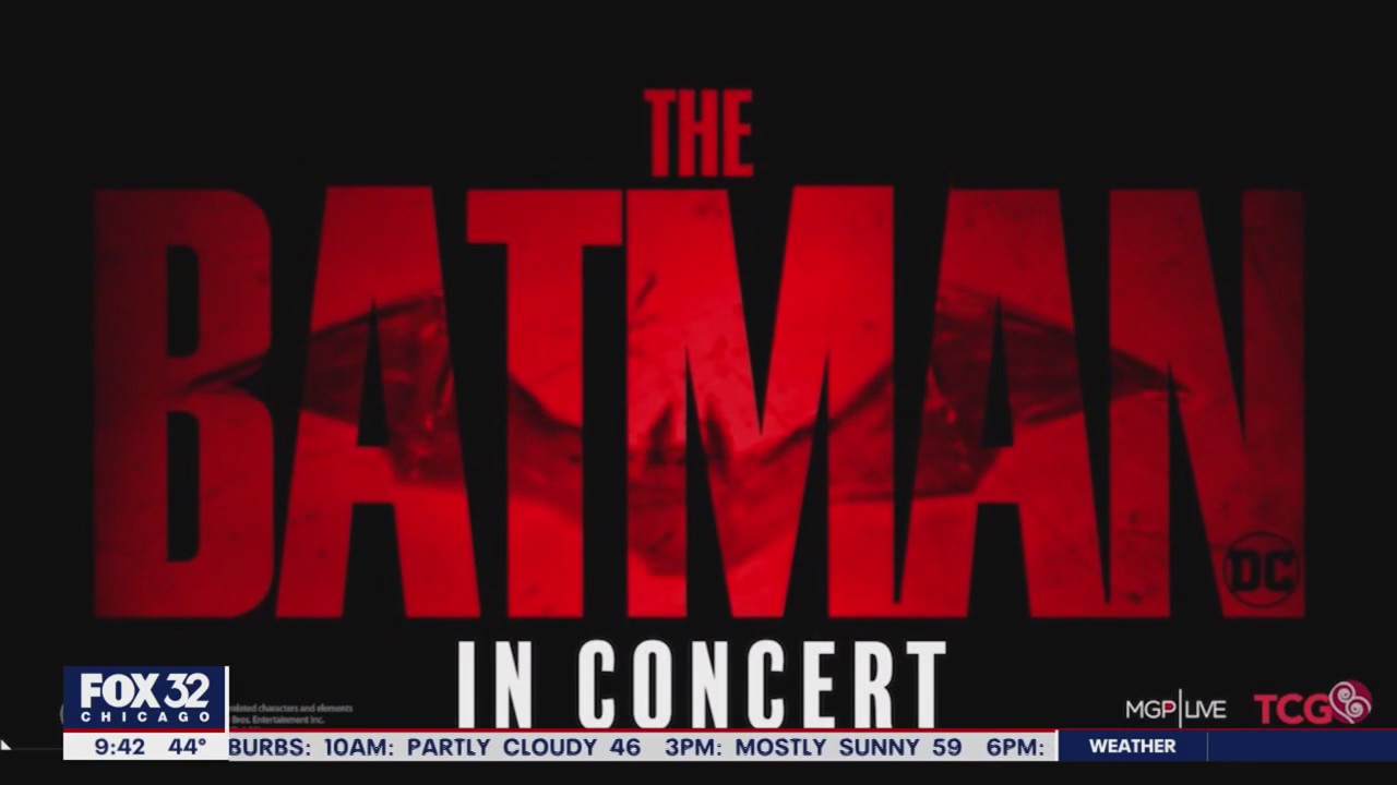 'The Batman' gets live music accompaniment at Chicago's Auditorium Theatre