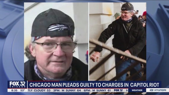 Chicago plumber pleads guilty to charges in Jan. 6 Capitol riot