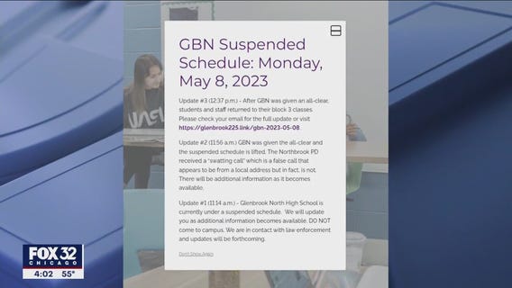 Glenbrook North High School targeted by 'swatting' call