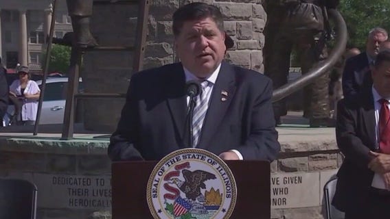 Pritzker presents Medal of Honor awards at tribute to fallen firefighters