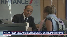 New rules announced for airline cancelations, delays