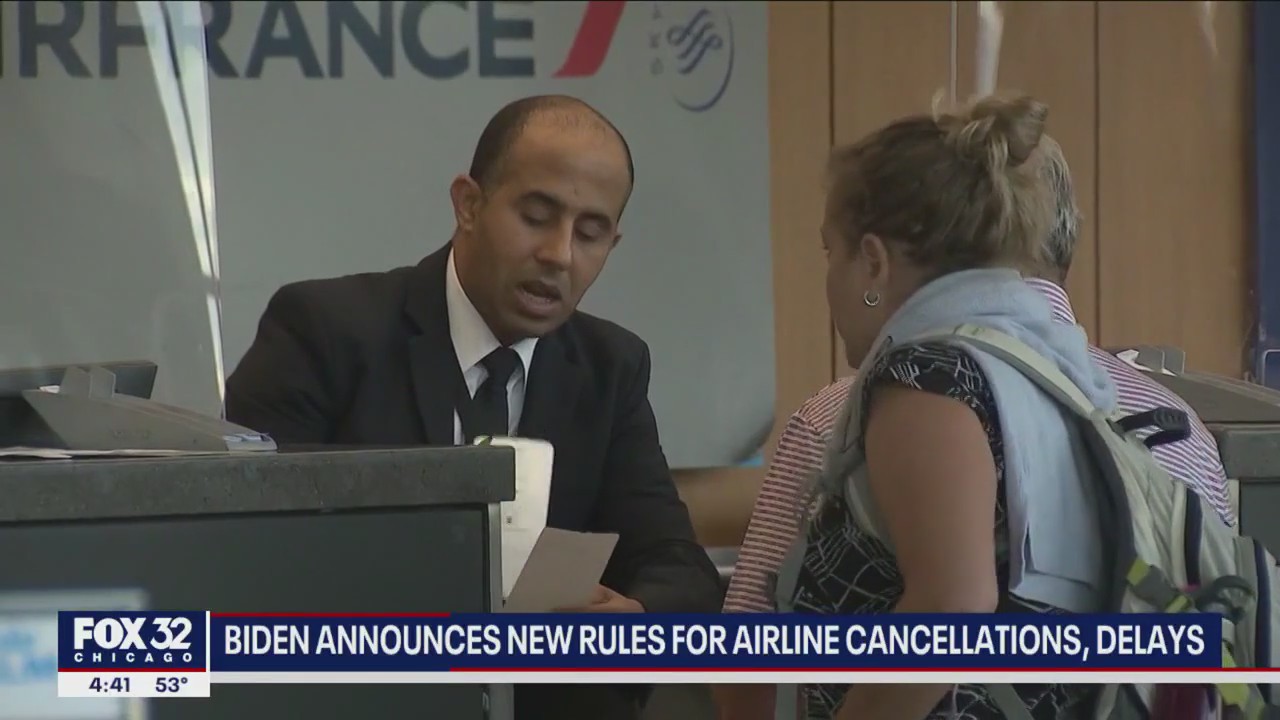 New rules announced for airline cancelations, delays