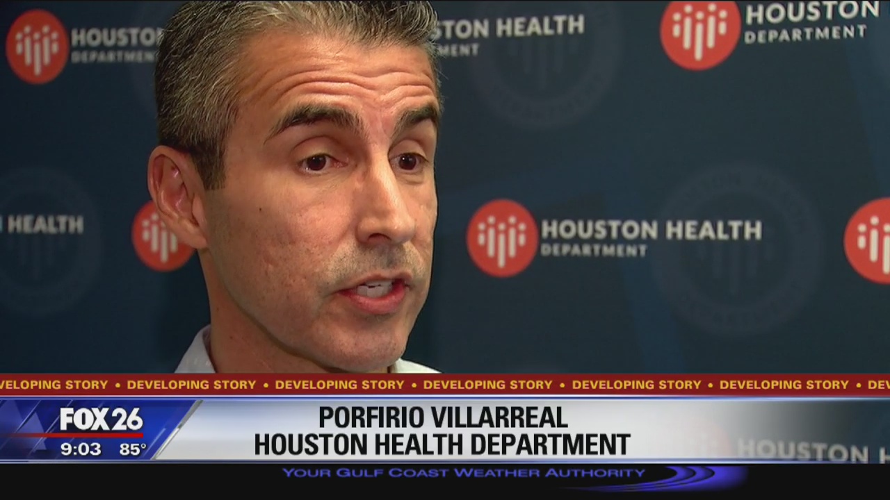 Suspected measles case in Houston
