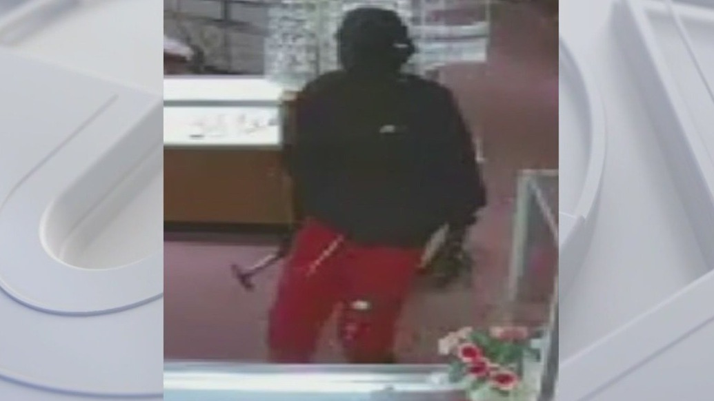 Thieves use hammer, gun to robbed business in suburban Chicago mall