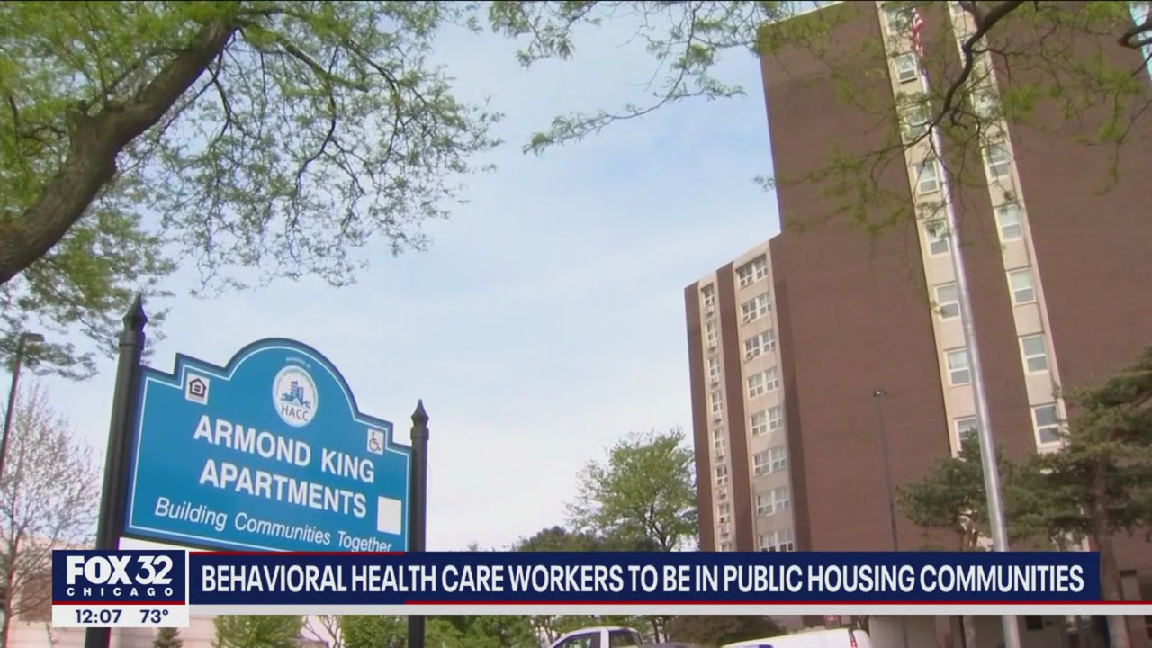 Behavioral health care workers to be placed in public housing communities