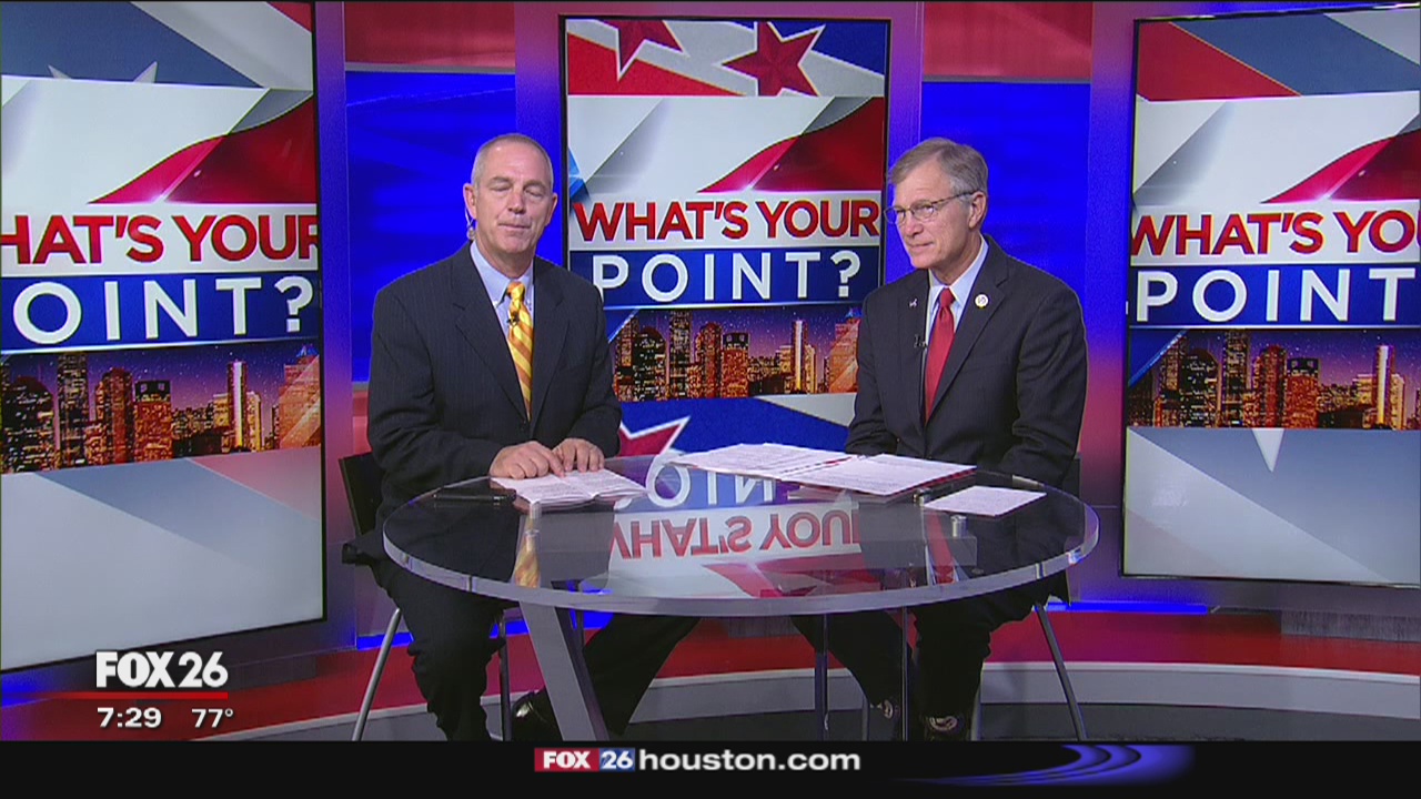 Congressman Babin talks oil industry, Harvey recovery, trade and elections