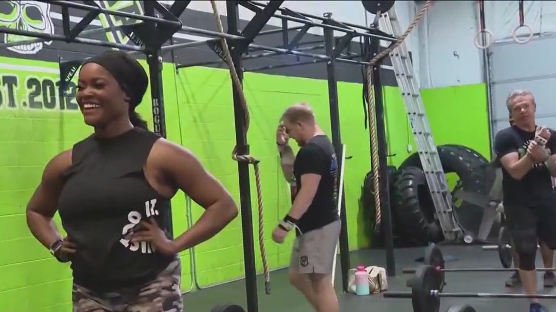 Fitness Friday: Crossfit family helps woman recover from stroke