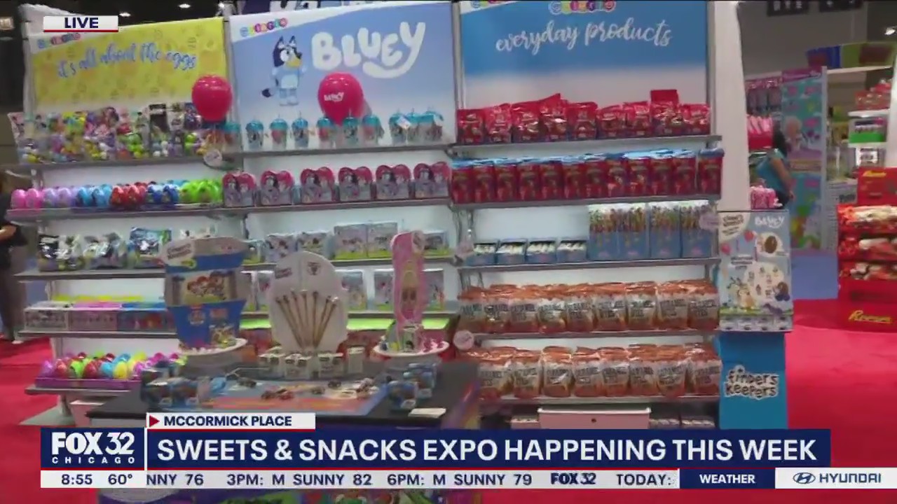 The Sweets & Snacks Expo is packed with more than 800 exhibitors