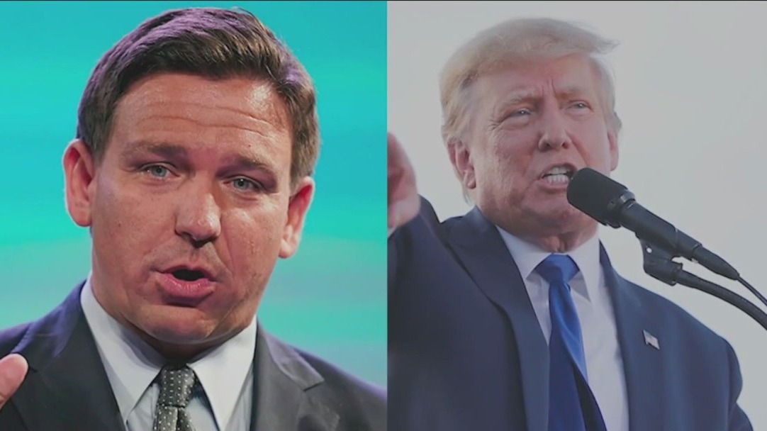 Gov. Ron DeSantis slams former president Donald Trump