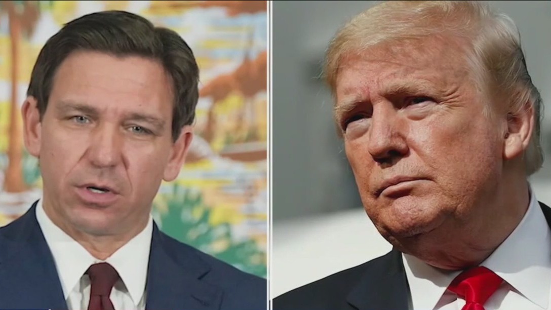 FL Gov. DeSantis, Trump on campaign trail