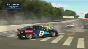 NASCAR drivers tour Chicago Street Race course