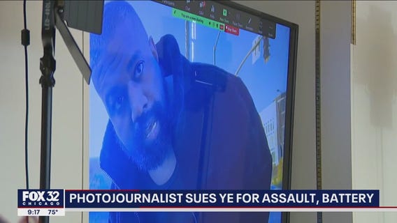 Photojournalist sues Ye for assault, battery