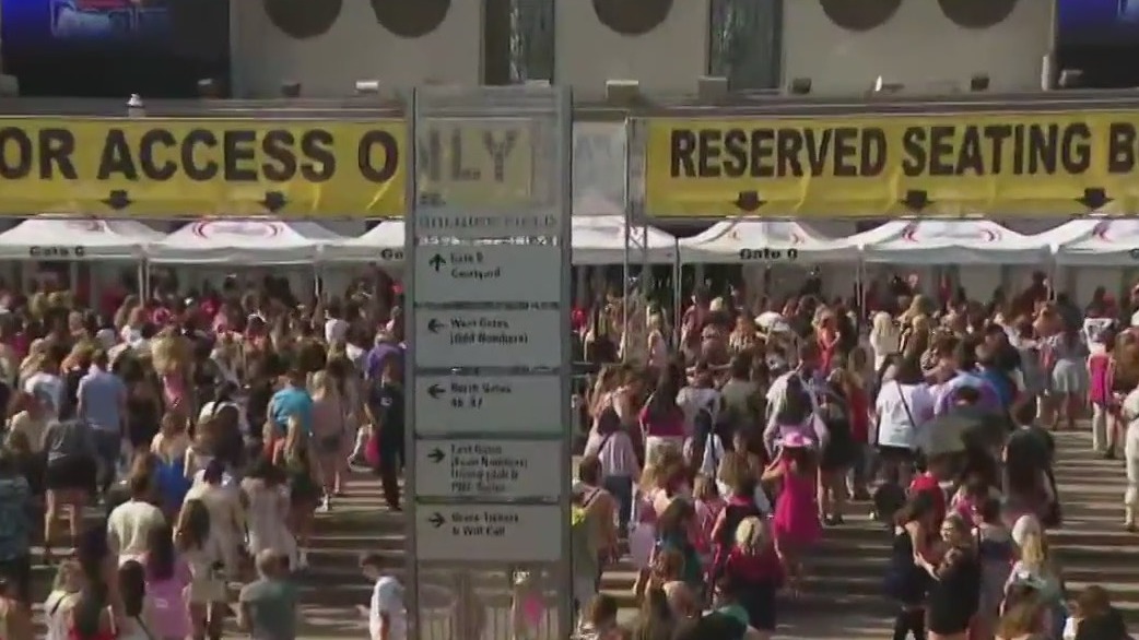 Gates open at Soldier Field for night one of Taylor Swift's Eras Tour in Chicago