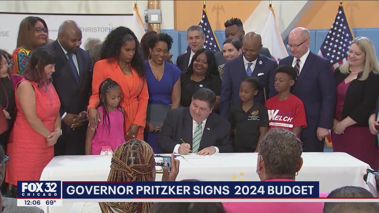 Gov. Pritzker signs $50.6 billion budget, largest ever passed by Illinois