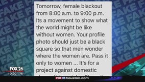 Was That Fake? - Facebook 'female blackout'
