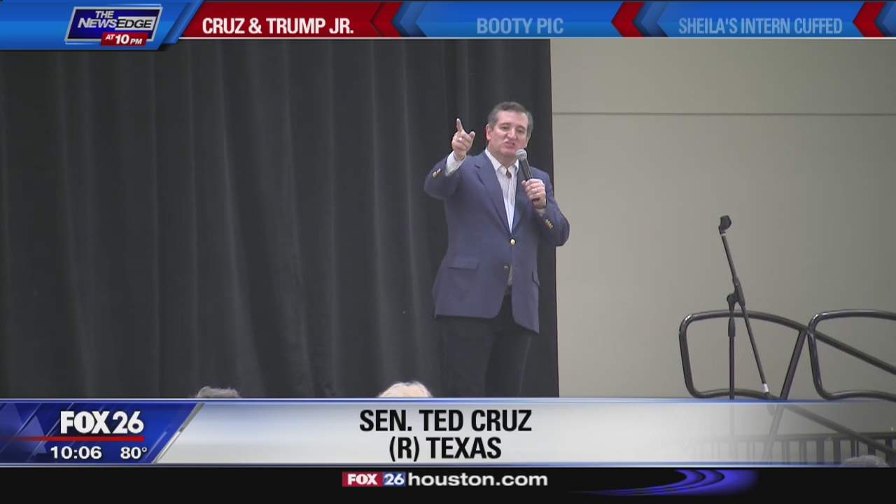 Ted Cruz campaign event in Conroe