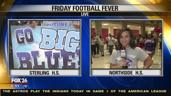 Houston Sterling and Northside High schools have Friday Football Fever