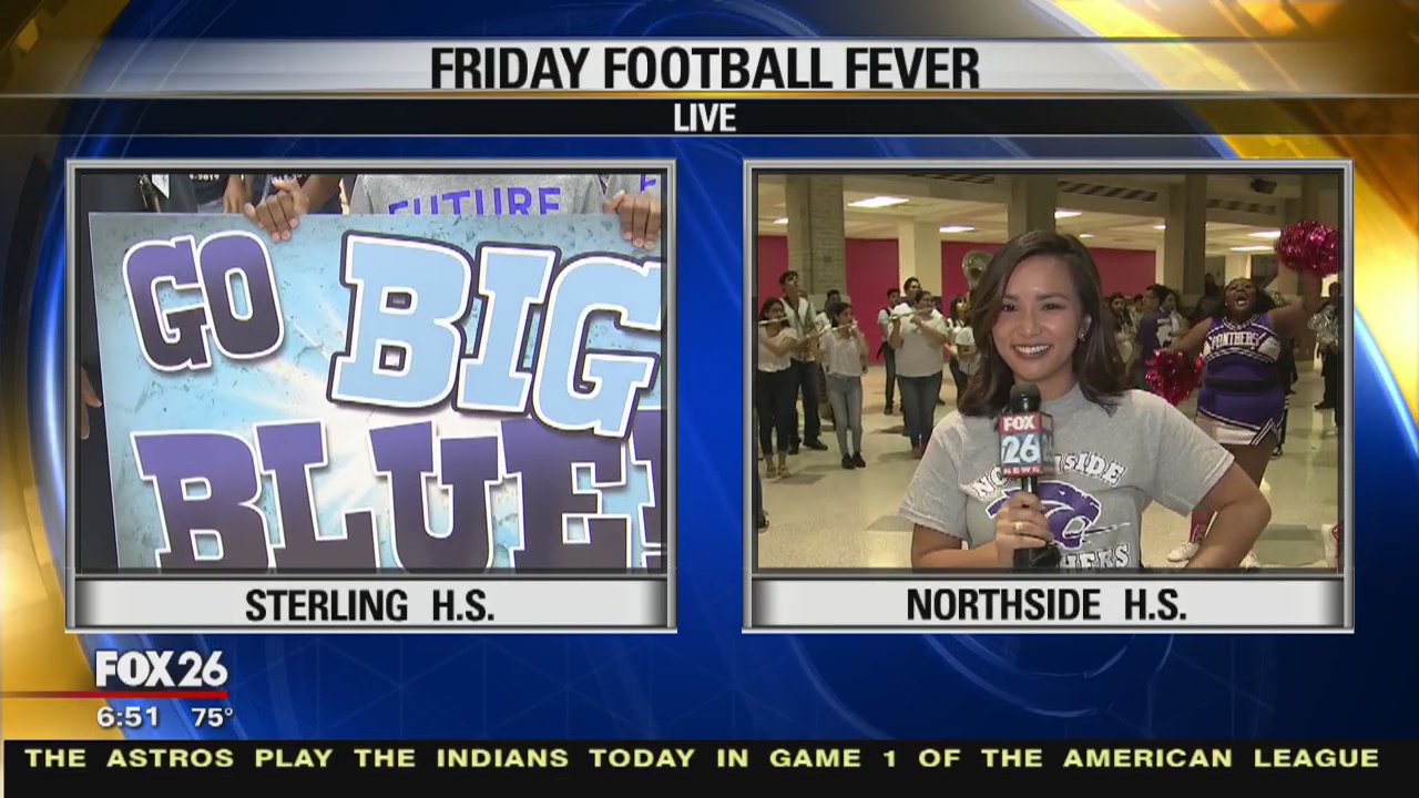 Houston Sterling and Northside High schools have Friday Football Fever