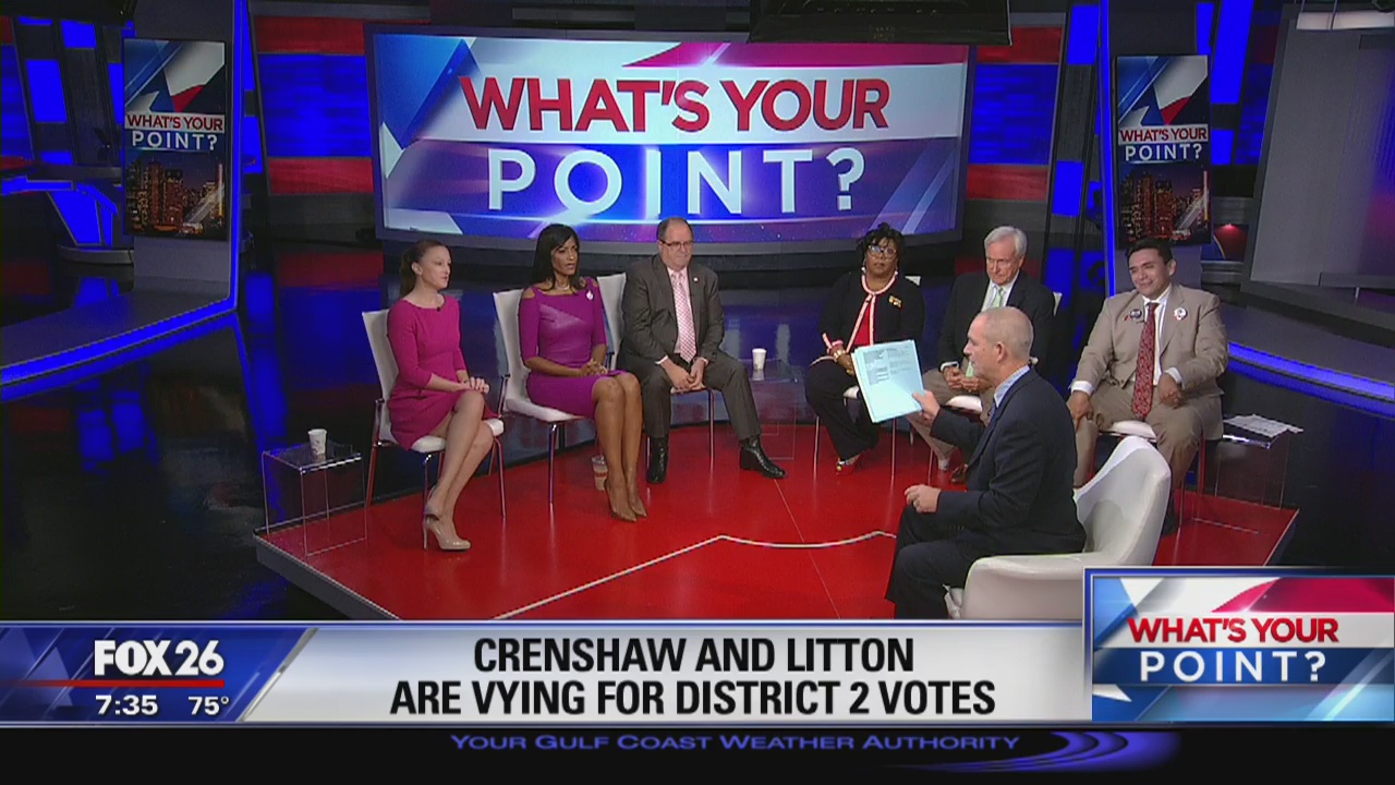 Crenshaw Litton Debate