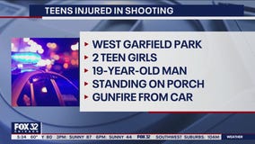 3 teens shot on East Garfield Park porch