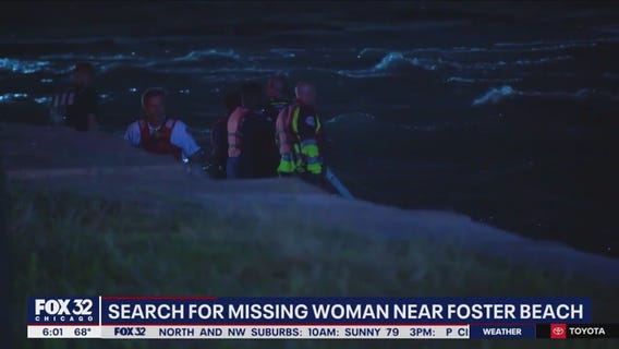 Police and fire crews search for possible drowned swimmer at Foster Beach