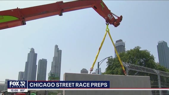 Chicago NASCAR street race preparations continue
