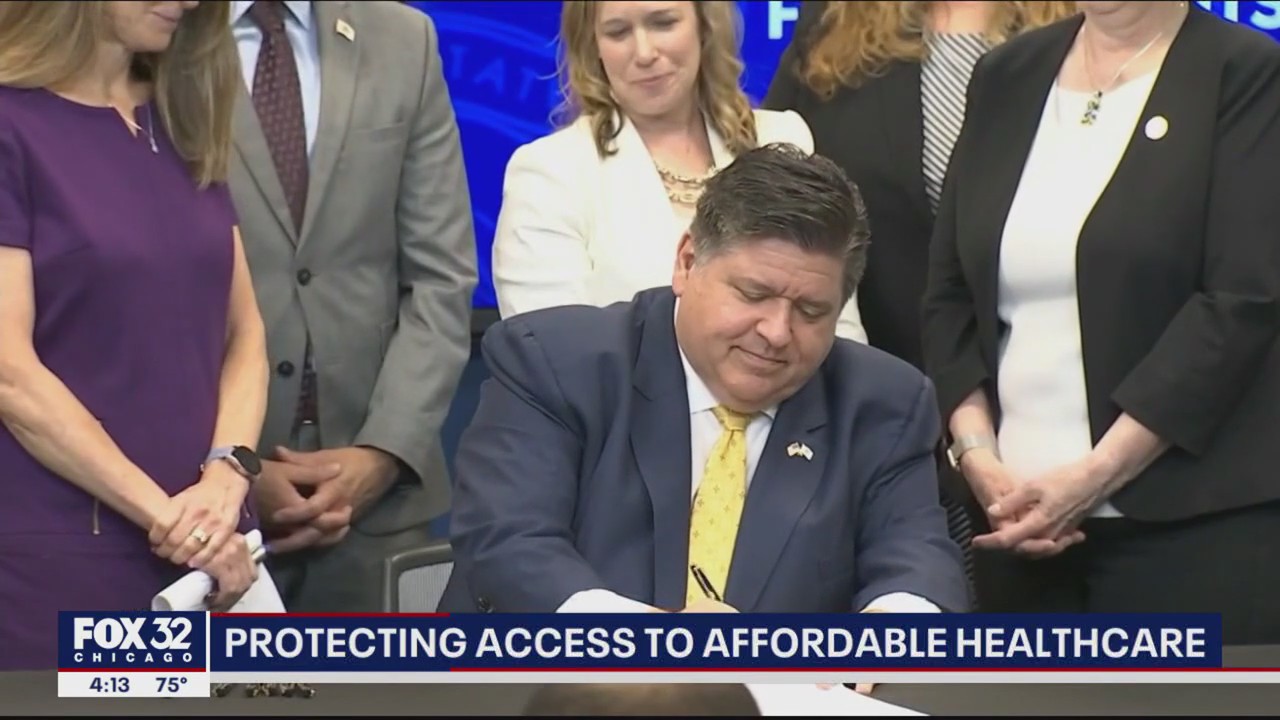 Pritzker signs bills giving Illinois more power over health care insurance prices