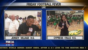 Cy Falls and Jersey Village high schools show their spirit