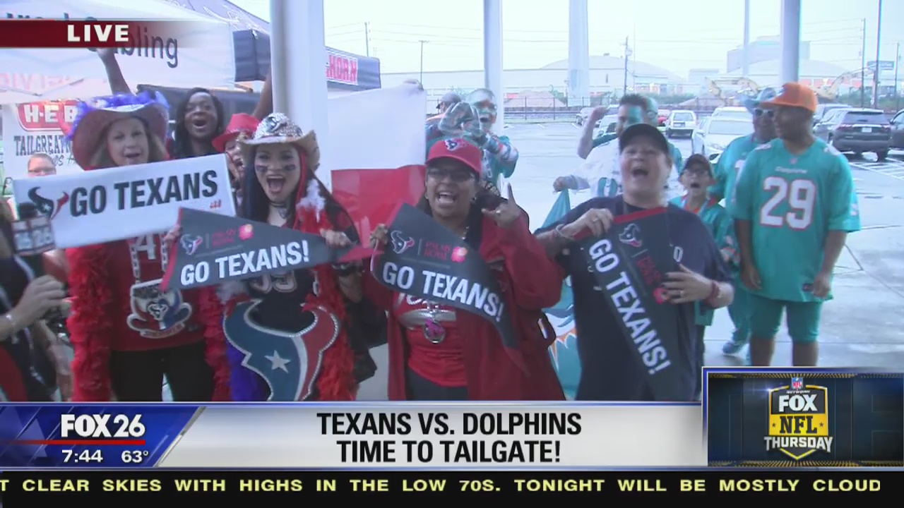 Early morning tailgating