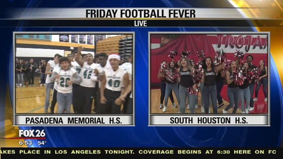 Pasadena Memorial and South Houston High schools show their spirit