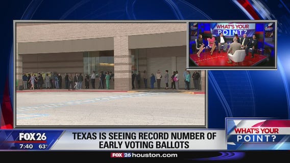 Early voting participation high