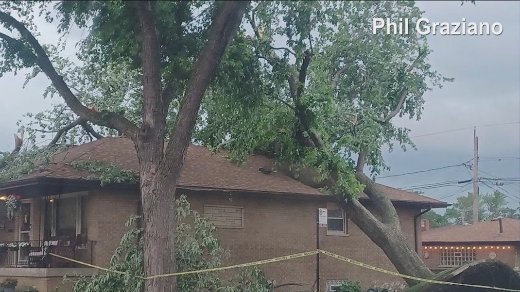 Cleanup continues across Chicagoland after storms