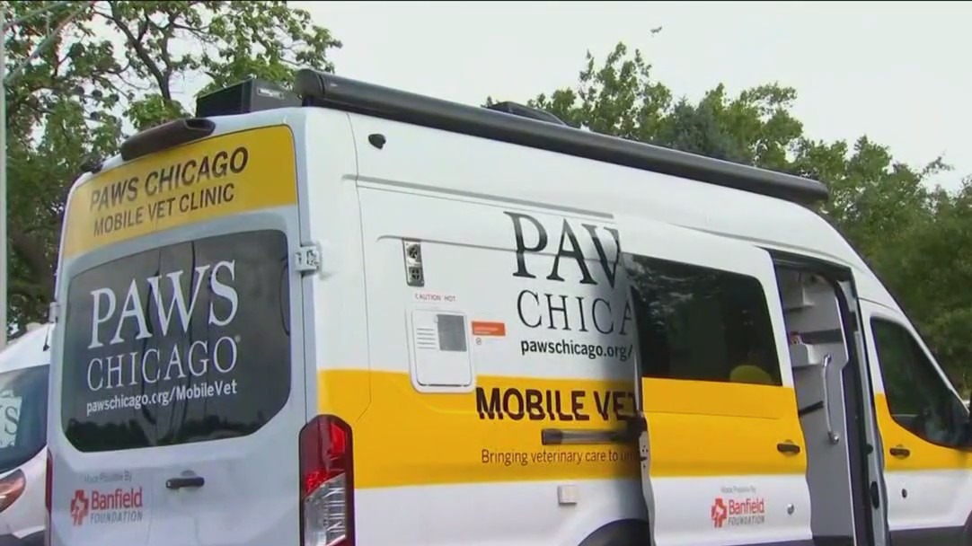 PAWS Chicago launches mobile vet clinic to provide animal care in underserved neighborhoods