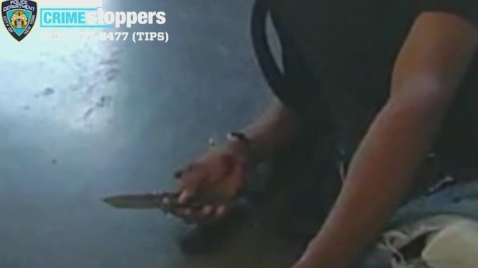 Police recover knife from Brooklyn subway shooting