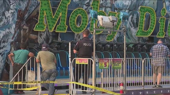 Antioch carnival shut down after boy falls from Moby Dick ride and is flown to hospital