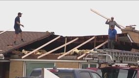 Chicago surveys damage after multiple suspected tornadoes hit city, suburbs