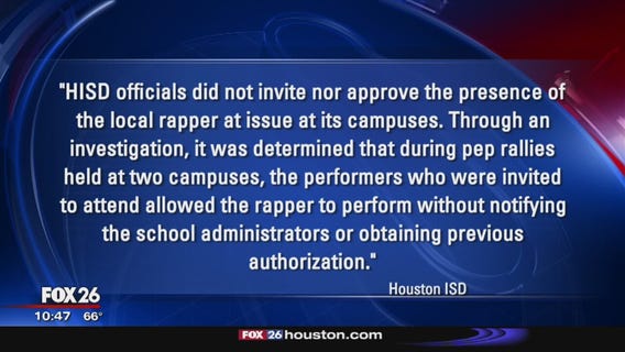 Police angry known gang members performed at schools