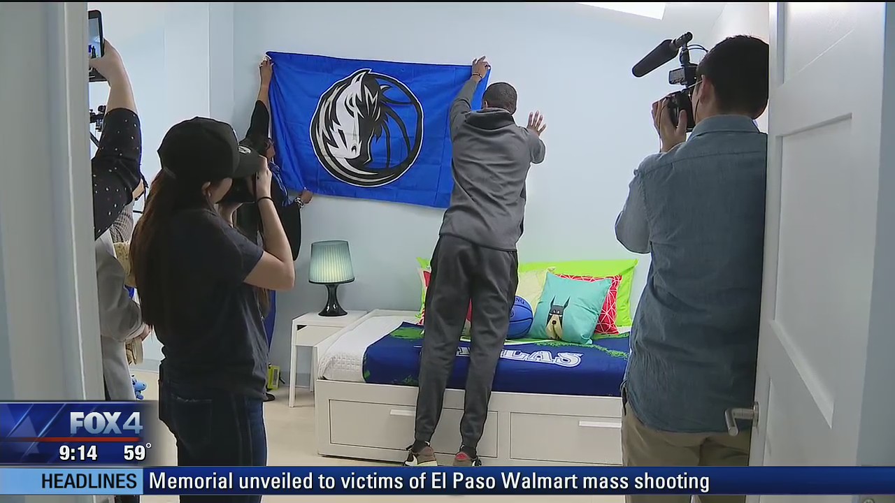 Mavs Foundation helps open space for teens taken by CPS