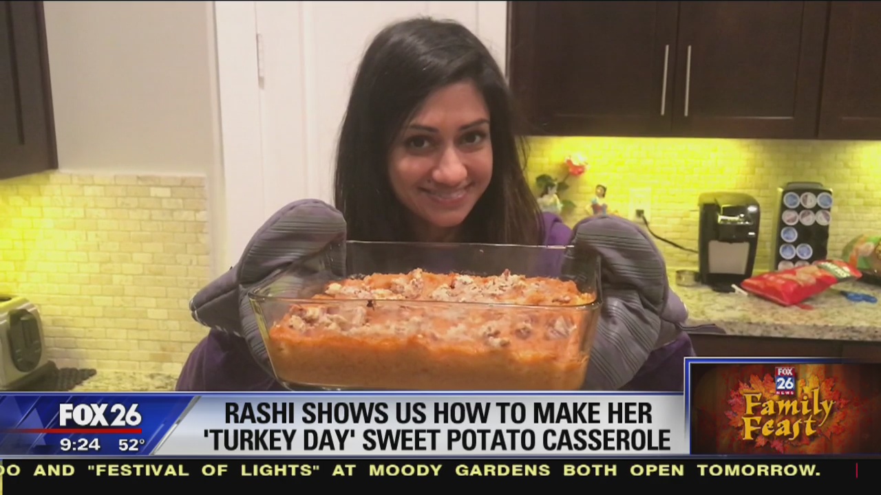 FOX 26 Family Feast - sweet potato casserole