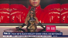 Philadelphia news anchor Alex Holley goes viral as Beyonc?