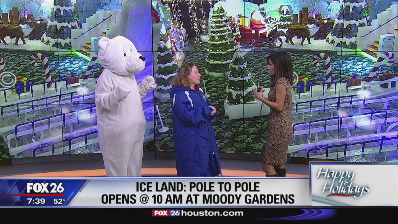 ICE LAND: Pole-to-Pole opens in Moody Gardens