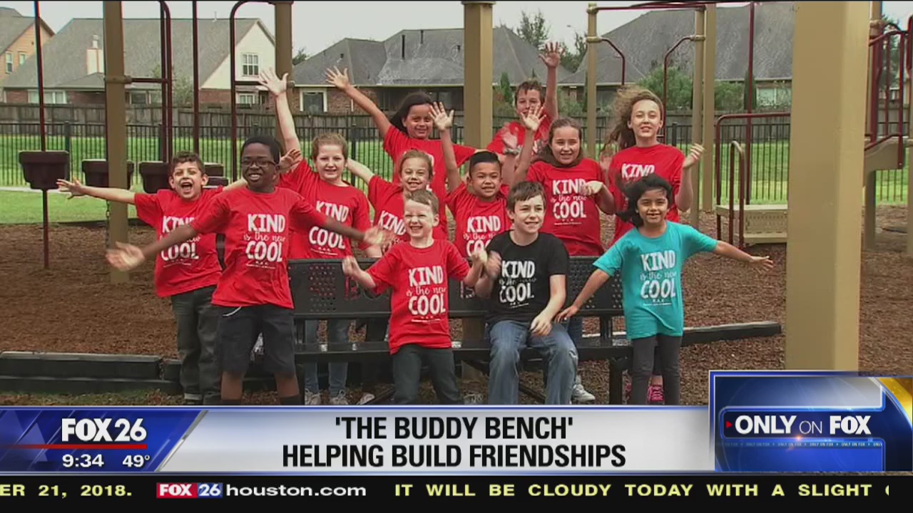 Local boy helps others through "Buddy Bench"