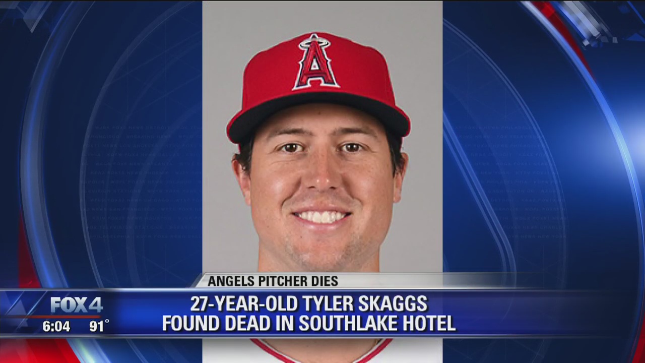Los Angeles Angels pitcher Tyler Skaggs unexpectedly dies in Texas