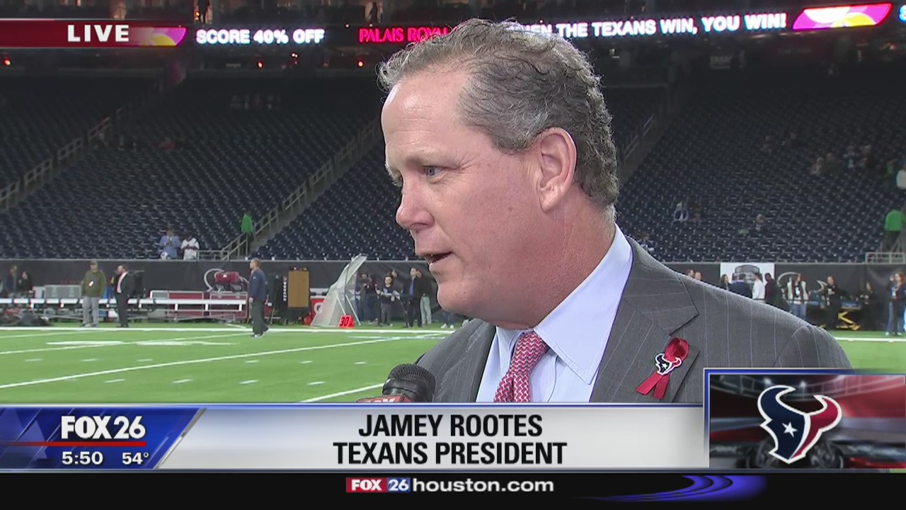 Jamey Rootes discusses Texans-Titans game, McNair's legacy