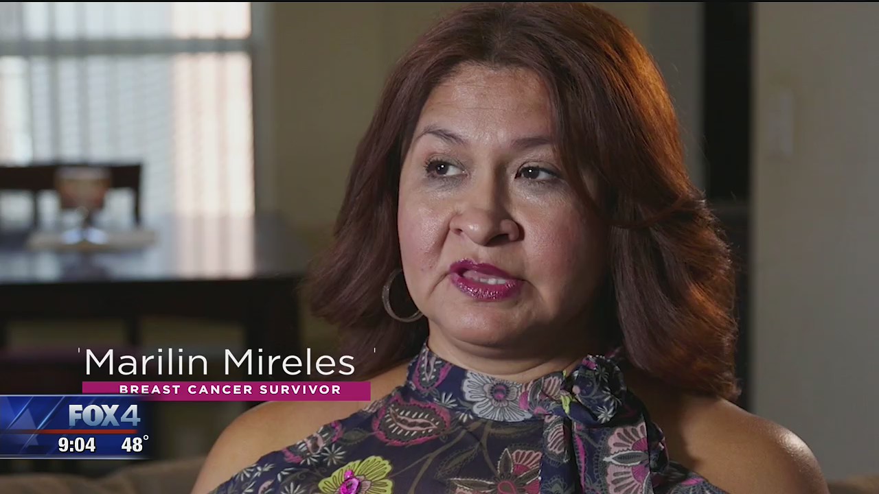 Marilin Mireles says Komen Dallas helped her with extra costs