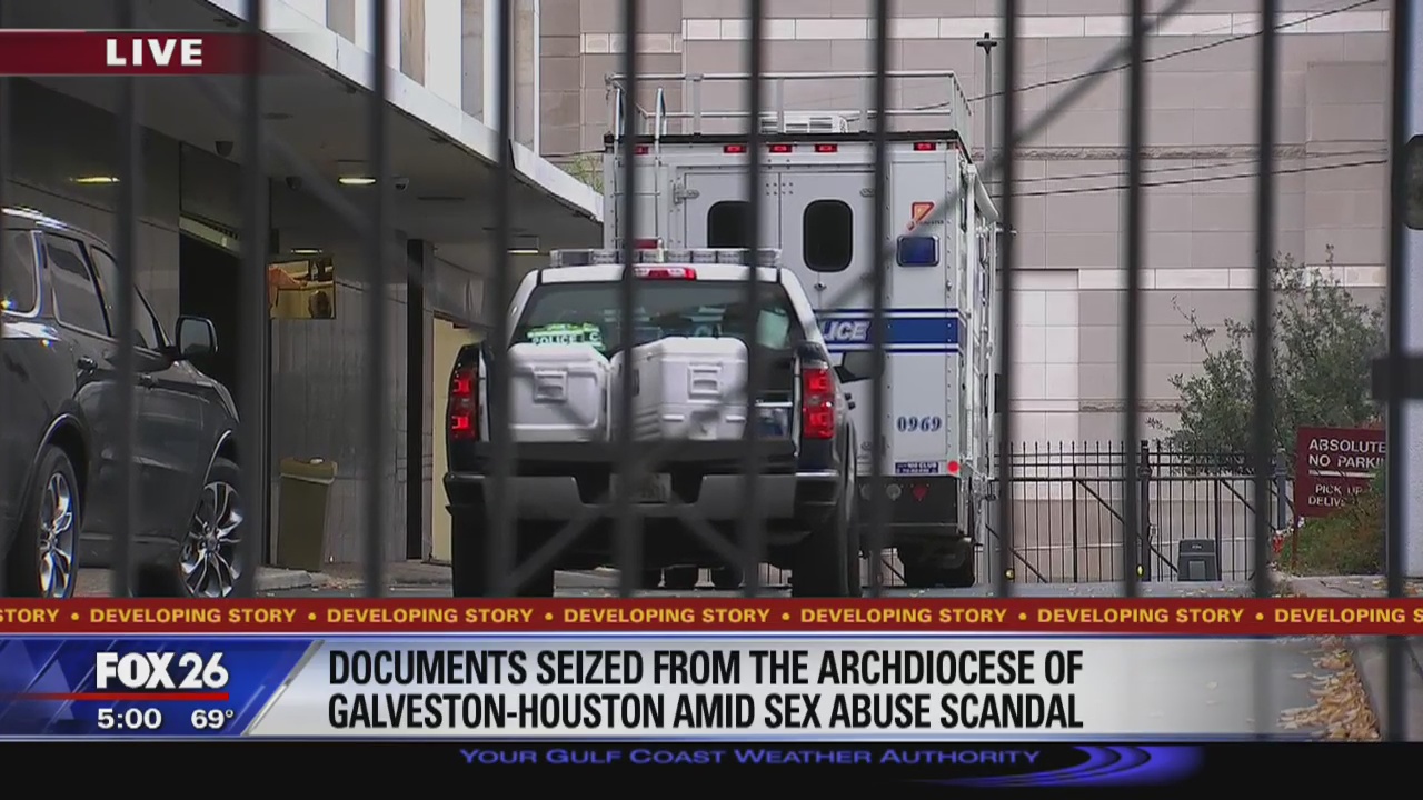 Search warrant executed on Archdiocese of Galveston-Houston