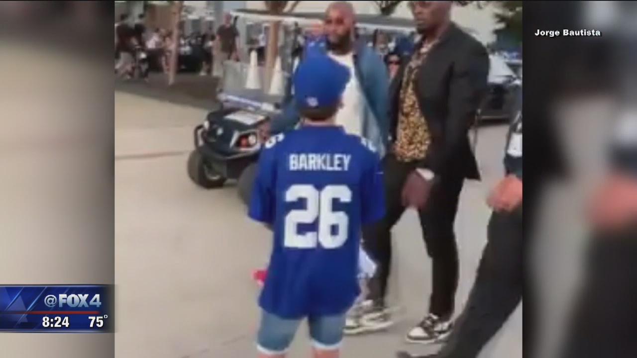 DeMarcus Lawrence standing by the way he treated young Giants fan