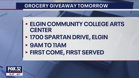 Grocery giveaway in Elgin Saturday