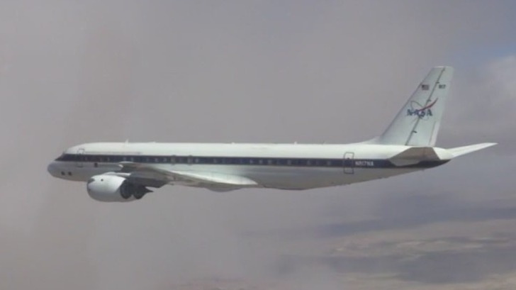 NASA conducts low-altitude flight over Chicago area Wednesday