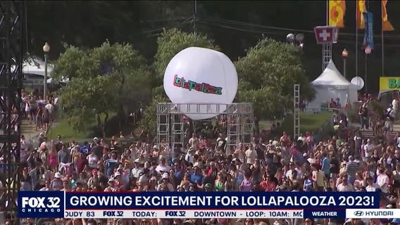 Lollapalooza 2023 to take over Chicago Thursday